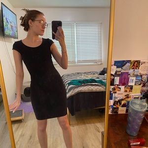 Armani Exchange Black Dress